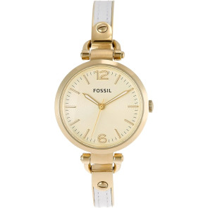 Bracelet de montre Fossil ES3260 Acier inoxydable Plaqué or 8mm